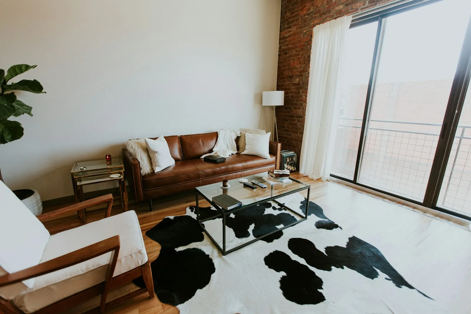 Mid century living room