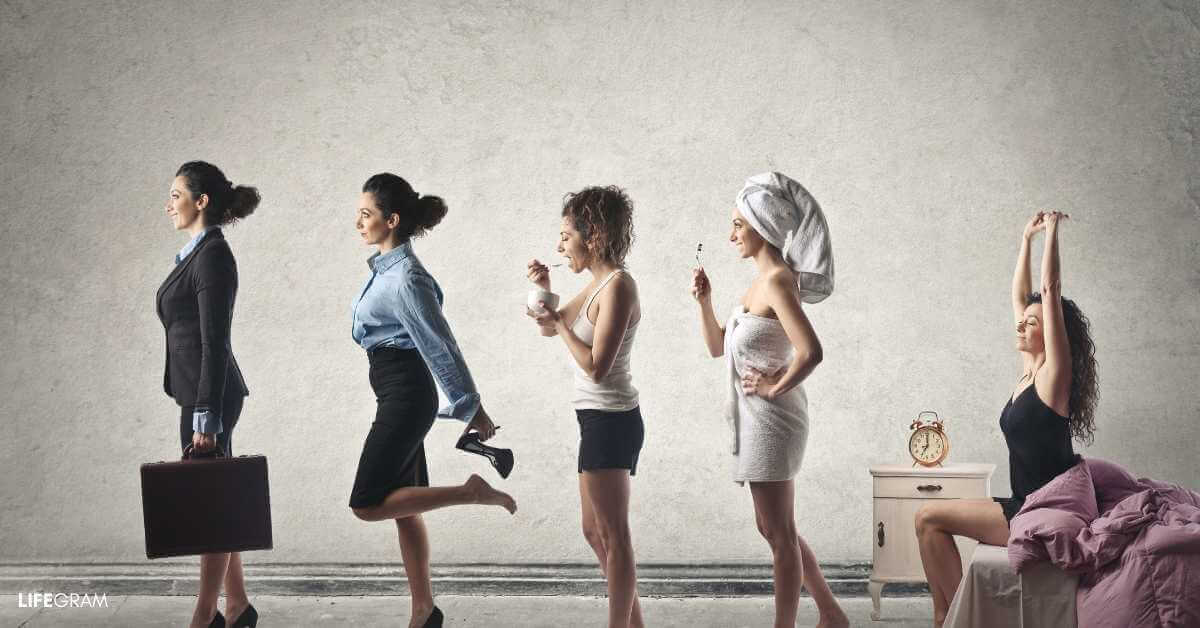 ideal morning routine