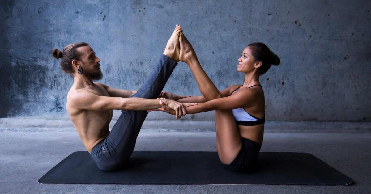couple yoga poses