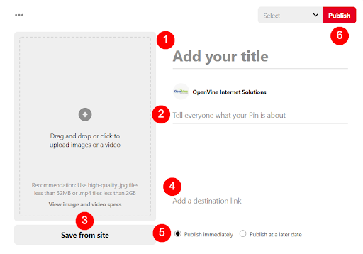 How to Start Your Blog - Step By Step 119 pinterest-creation