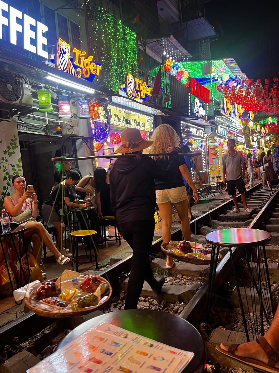 Train street Vietnam